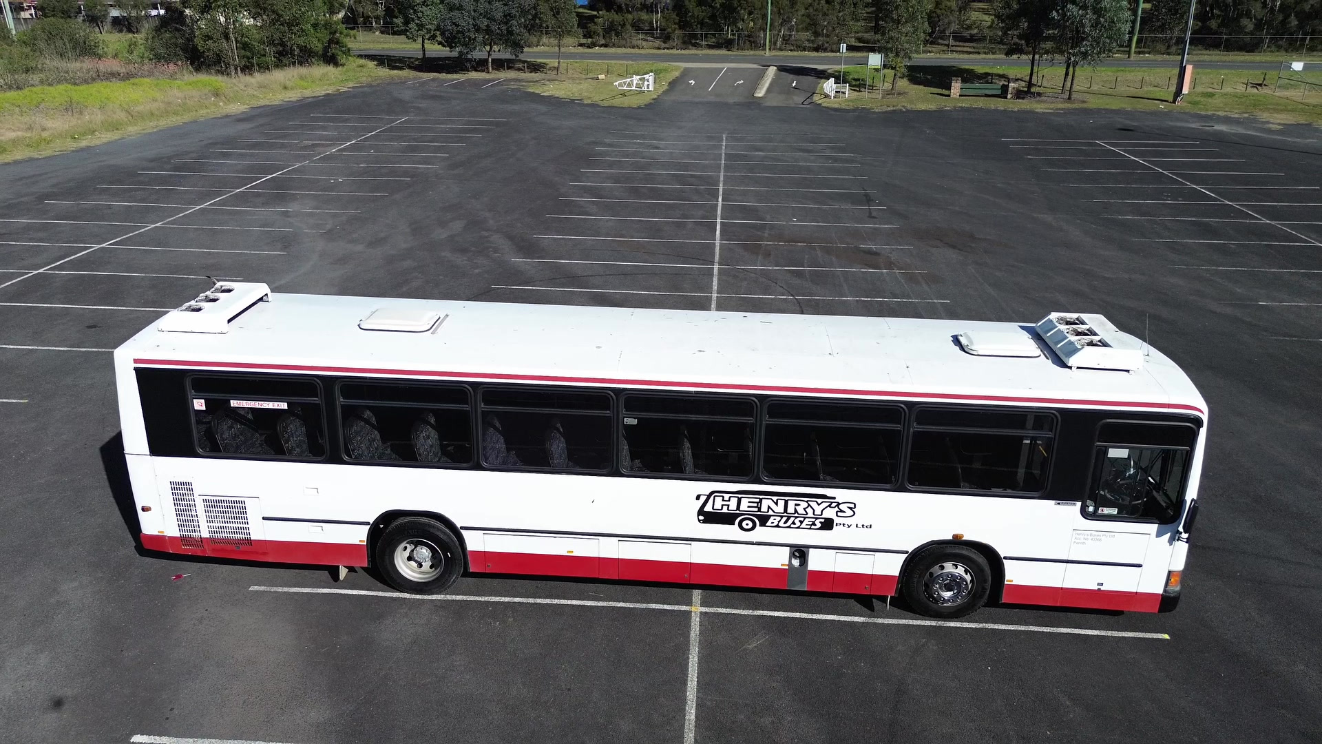 Corporate Bus & Coach Hire in Sydney — Henry's Buses vehicle